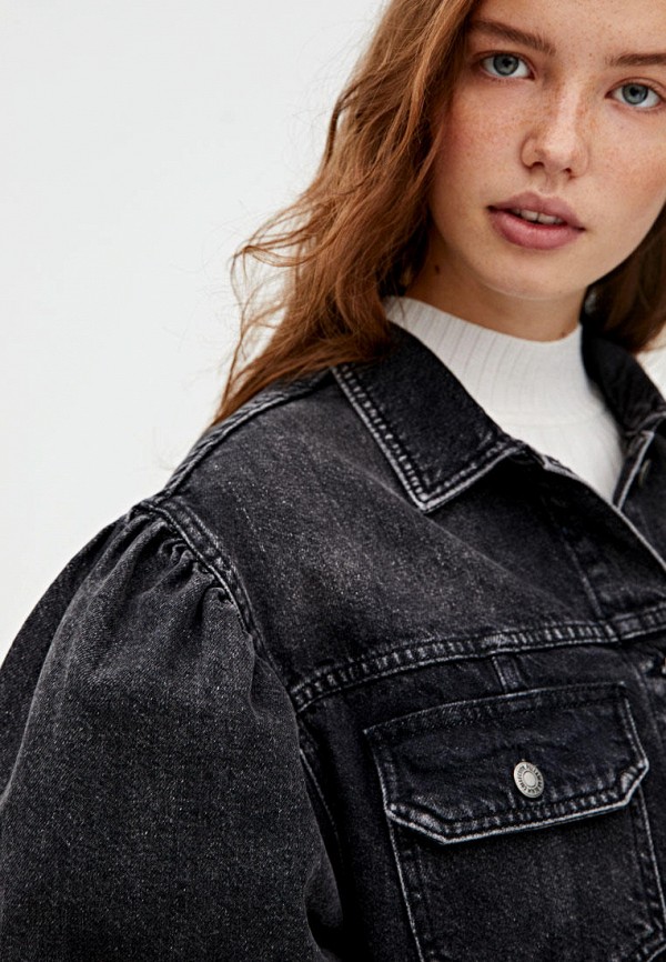

Куртка джинсовая Pull&Bear, Черный