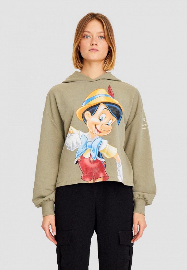 

Худи Stradivarius, Зеленый