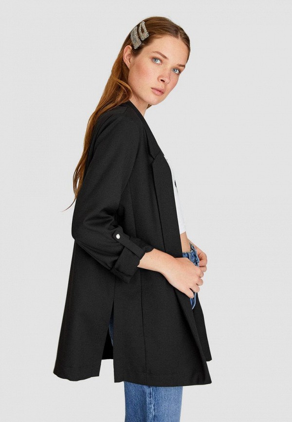 

Жакет Stradivarius, Черный