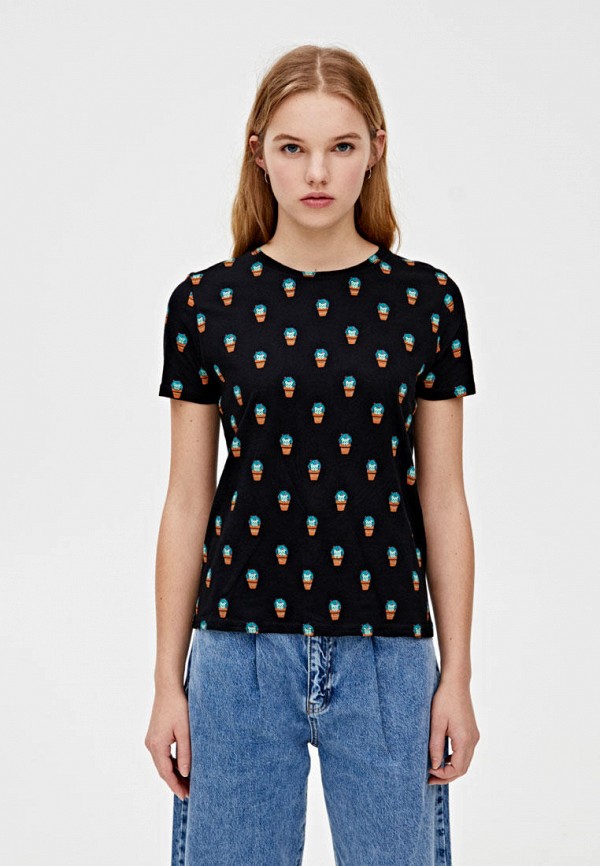 

Футболка Pull&Bear, Черный