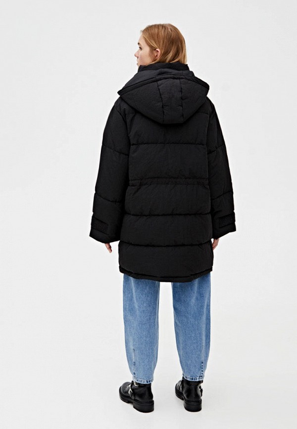 

Куртка утепленная Pull&Bear, Черный