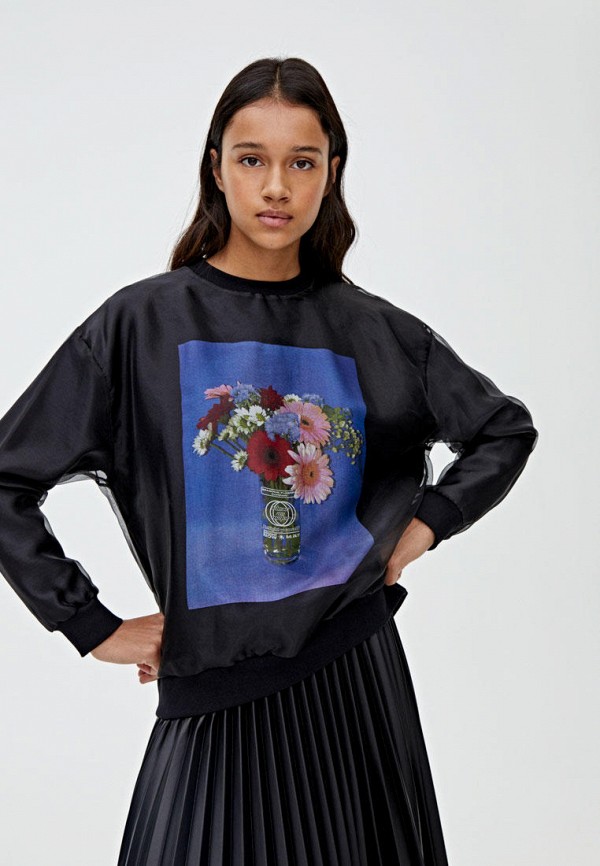 

Свитшот Pull&Bear, Черный