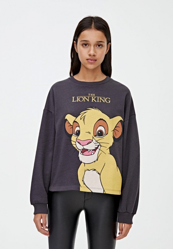 

Свитшот Pull&Bear, Серый, DISNEY