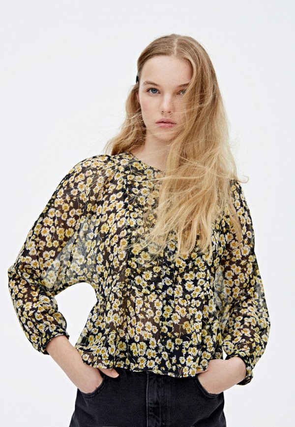 

Блуза Pull&Bear, Зеленый