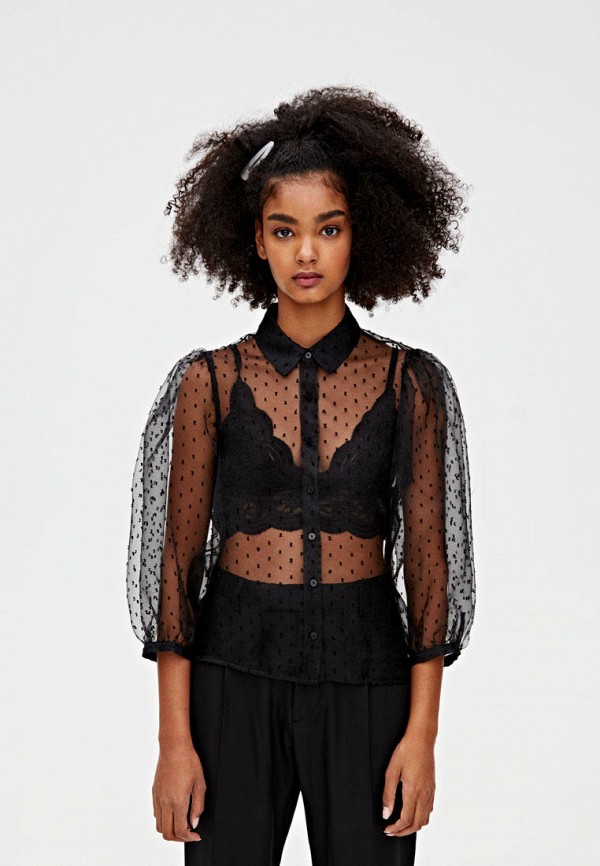 

Блуза Pull&Bear, Черный