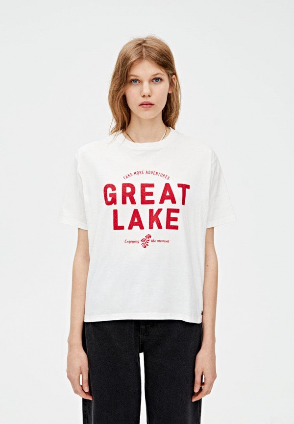 

Футболка Pull&Bear, Белый