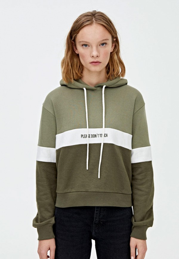 

Худи Pull&Bear, Зеленый