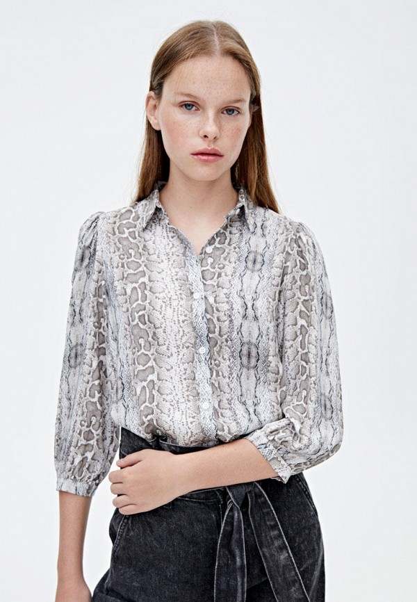 

Блуза Pull&Bear, Серый