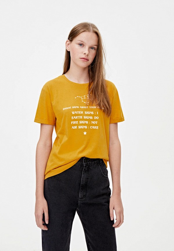 

Футболка Pull&Bear, Желтый