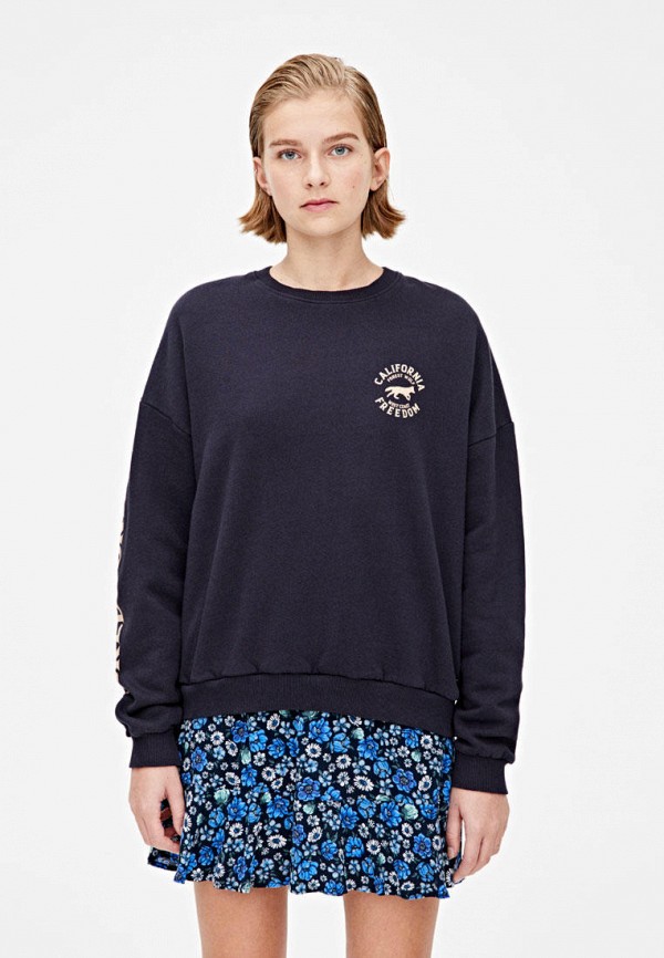 

Свитшот Pull&Bear, Синий