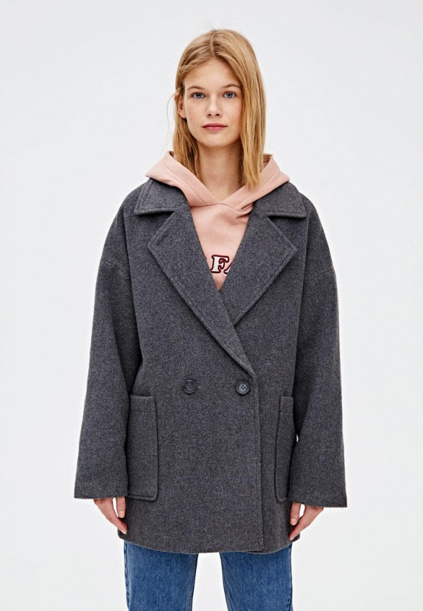 

Пальто Pull&Bear, Серый