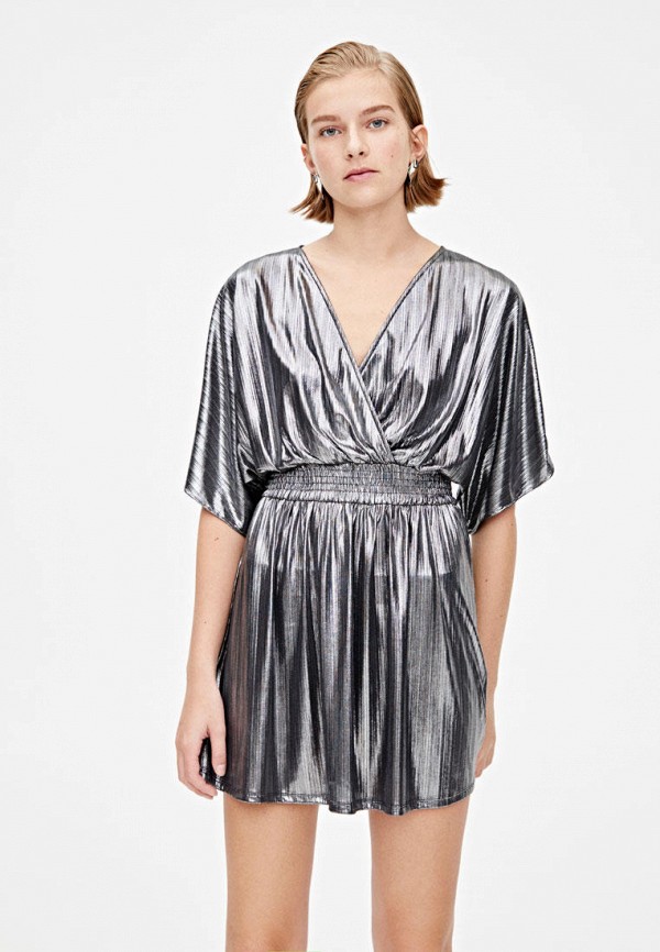 

Платье Pull&Bear, Серебряный