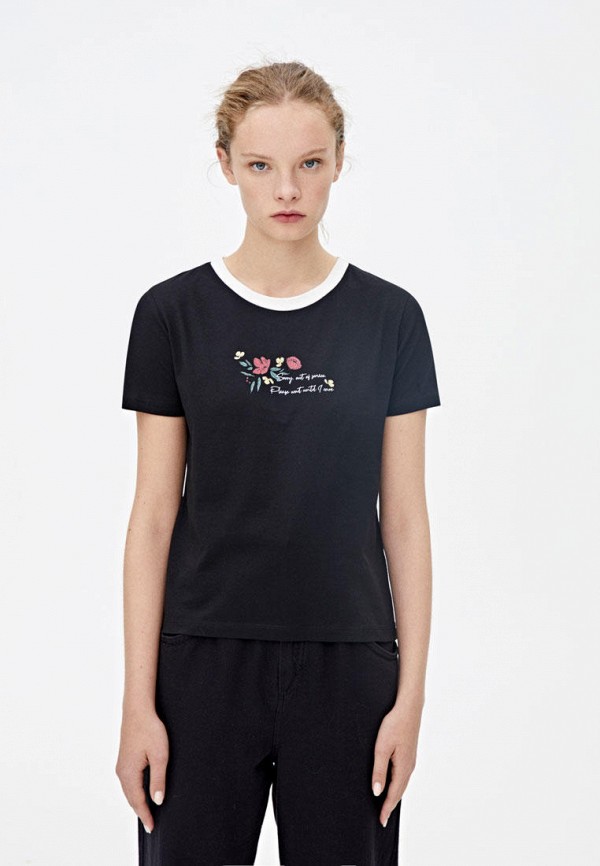 

Футболка Pull&Bear, Черный