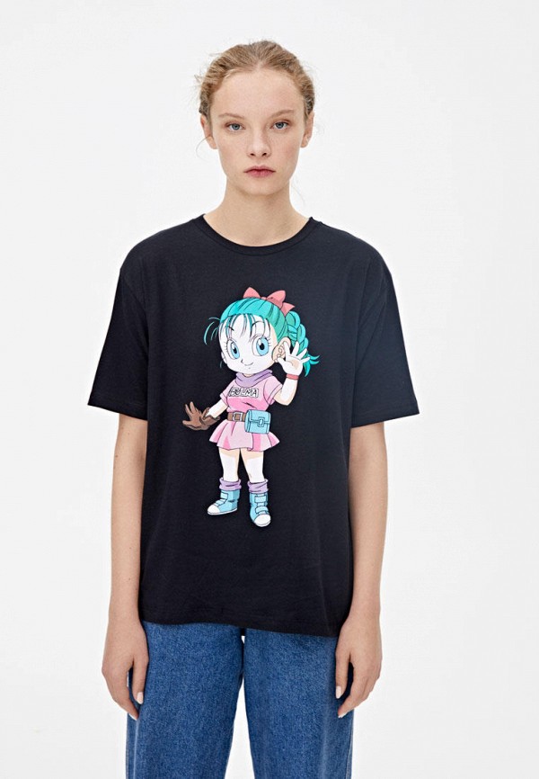 

Футболка Pull&Bear, Черный, DRAGON BALL