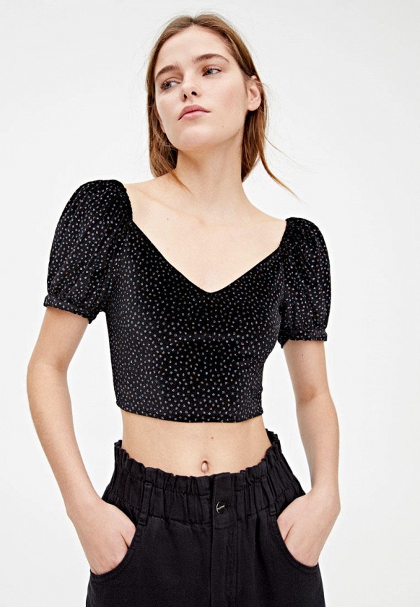 

Топ Pull&Bear, Черный