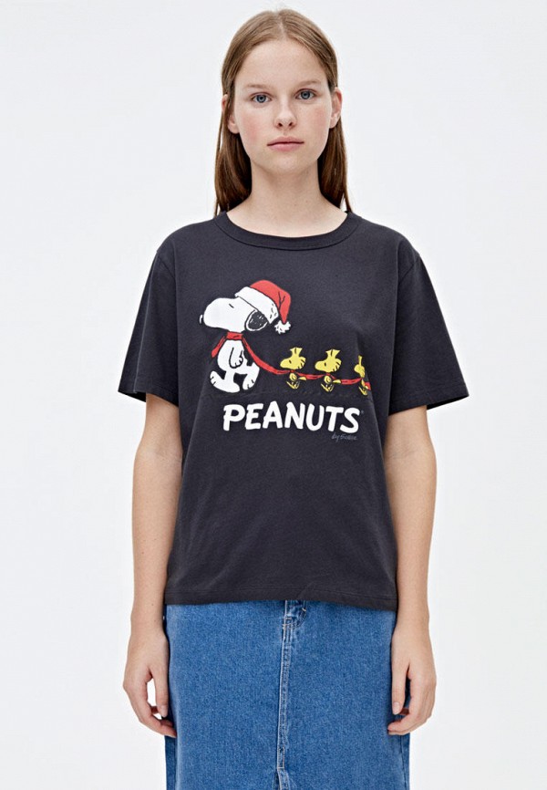 

Футболка Pull&Bear, Серый