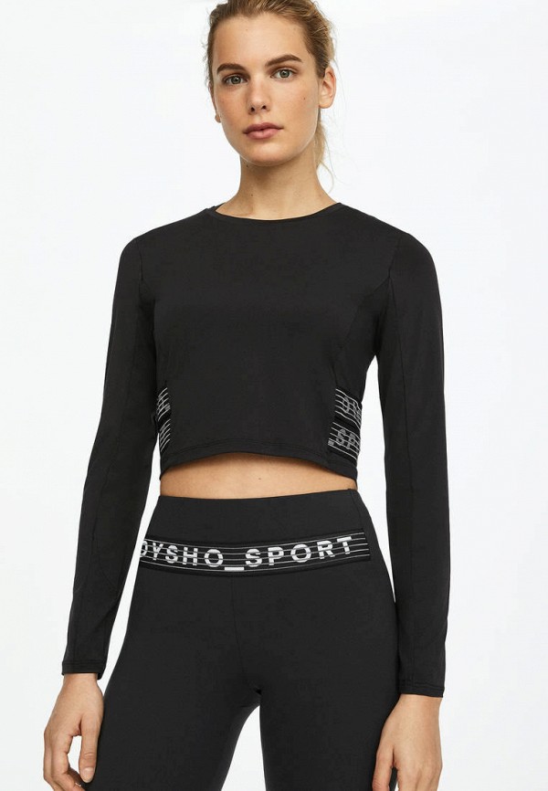 

Лонгслив спортивный Oysho_Sport, Черный, Join Life