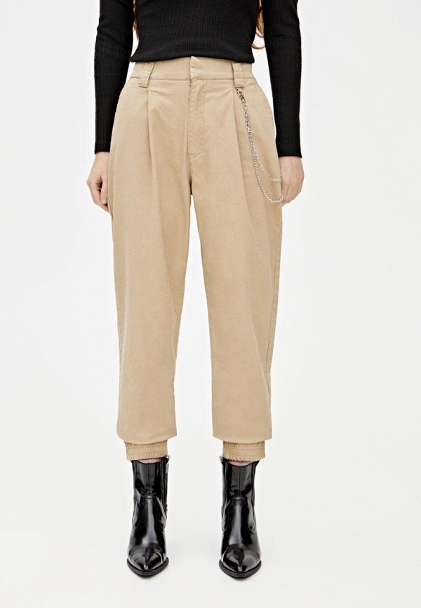 

Брюки Pull&Bear, Бежевый
