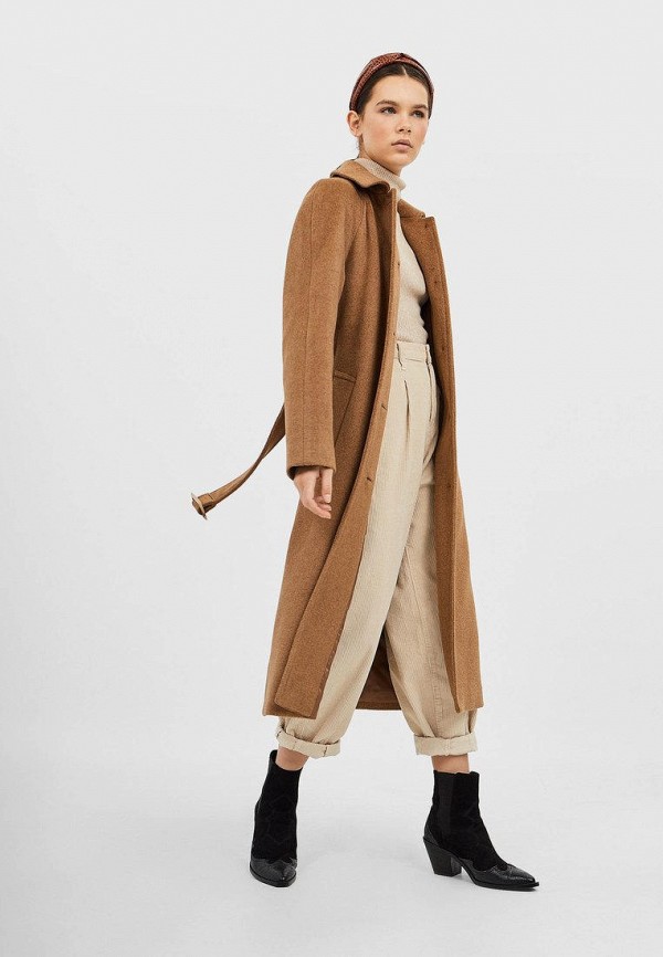 

Пальто Stradivarius, Коричневый