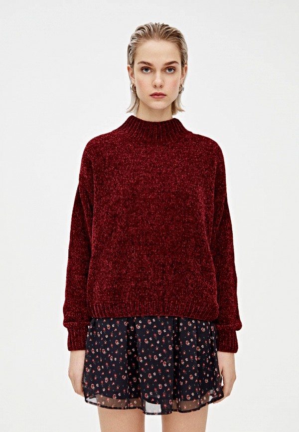 

Джемпер Pull&Bear, Бордовый