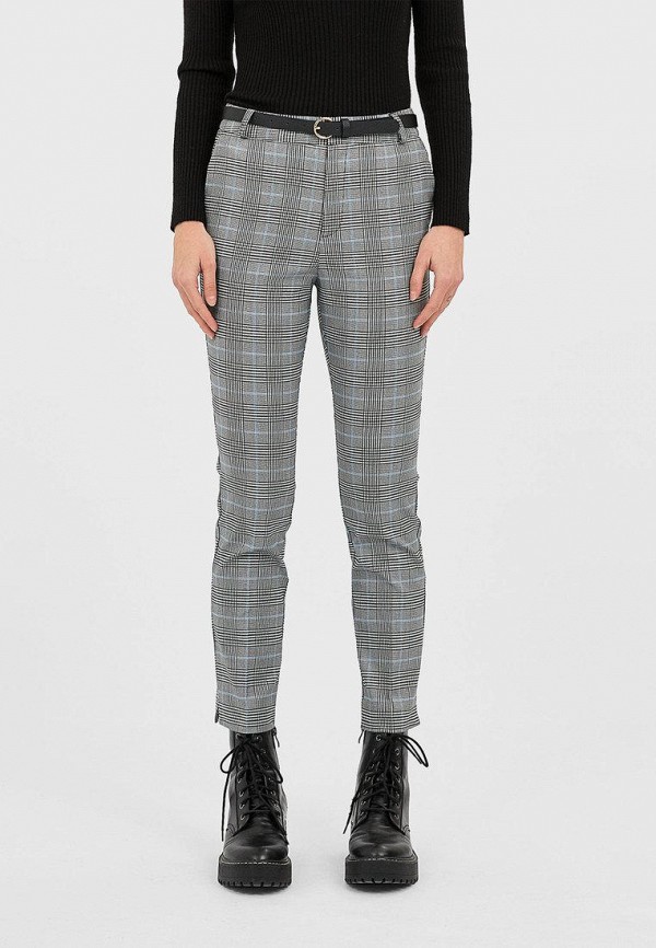 

Брюки Stradivarius, Серый