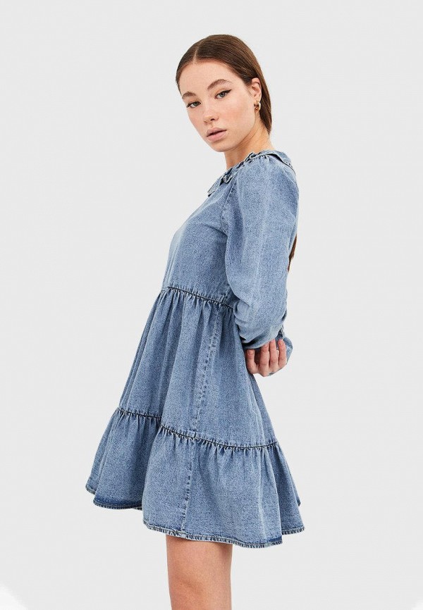 

Платье джинсовое Stradivarius, Синий