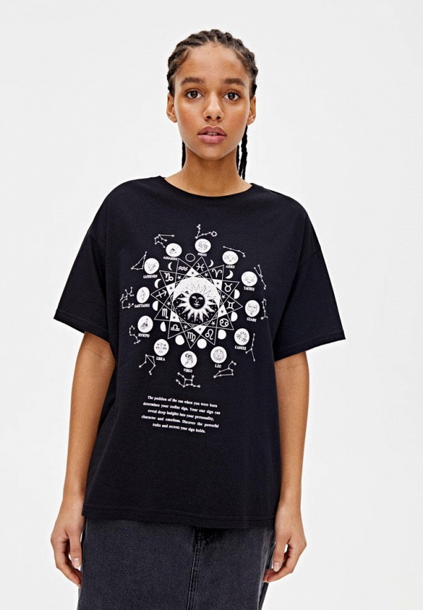 

Футболка Pull&Bear, Черный