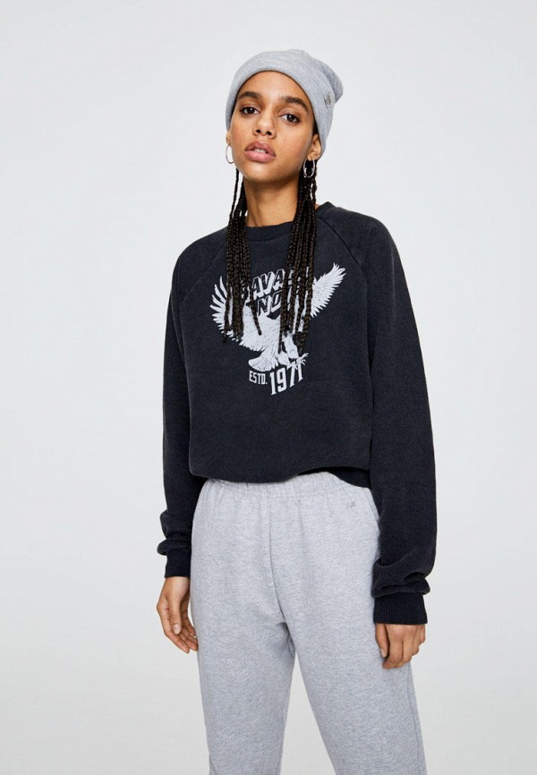 

Свитшот Pull&Bear, Черный