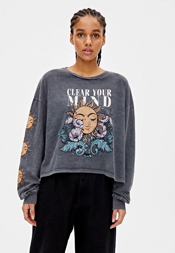 

Свитшот Pull&Bear, Серый