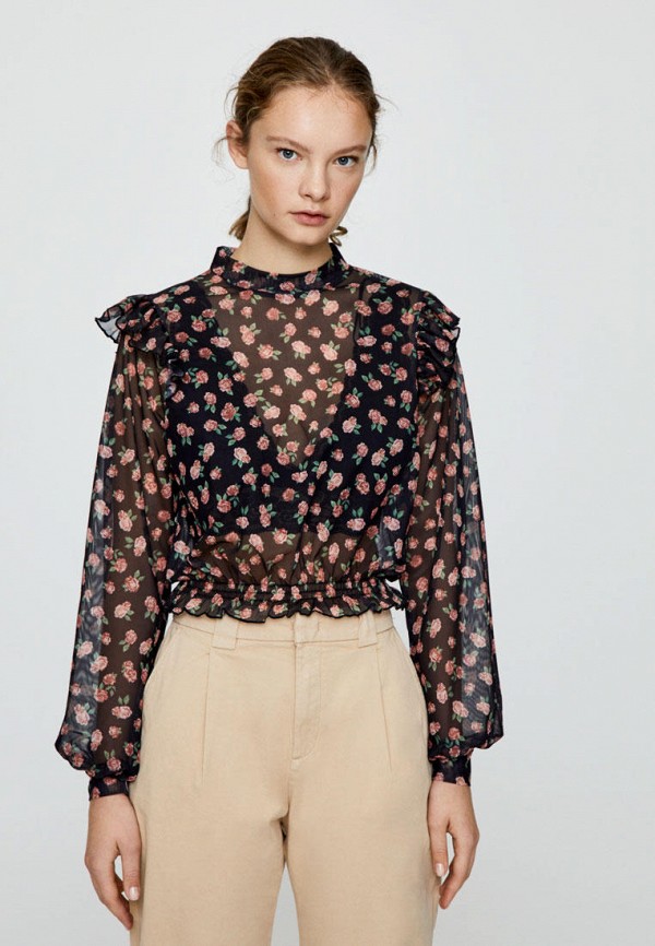 

Блуза Pull&Bear, Черный