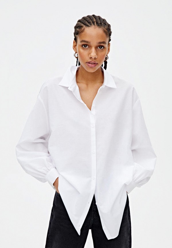 

Рубашка Pull&Bear, Белый