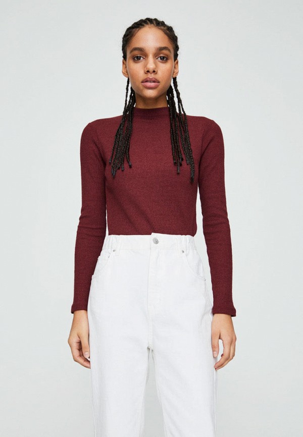 

Водолазка Pull&Bear, Бордовый