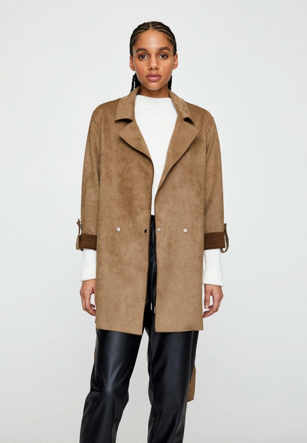 

Пальто Pull&Bear, Коричневый