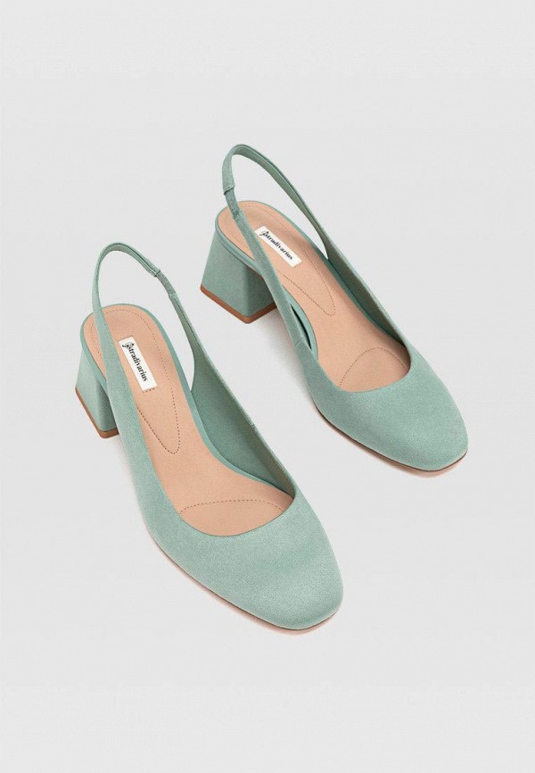 

Туфли Stradivarius, Зеленый
