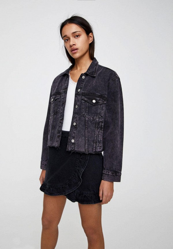 

Куртка джинсовая Pull&Bear, Черный