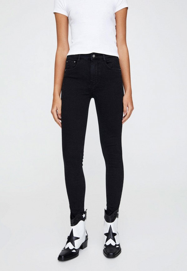 

Джинсы Pull&Bear, Черный, PUSH UP Join life