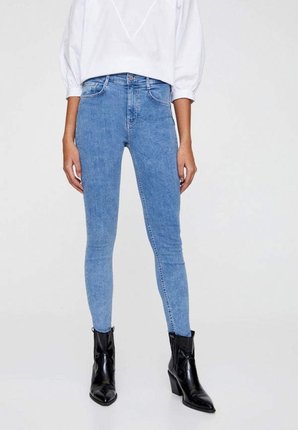 

Джинсы Pull&Bear, Синий, PUSH UP Join life