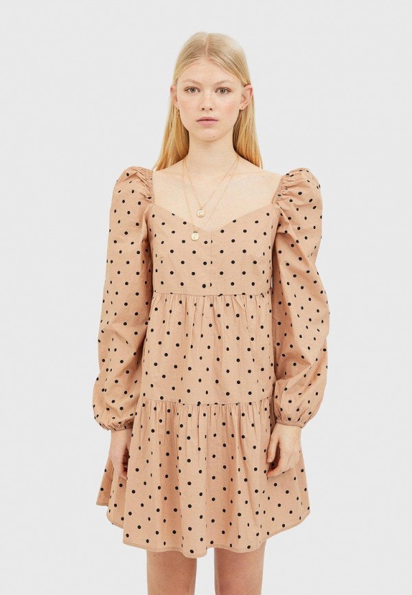 

Платье Stradivarius, Коричневый
