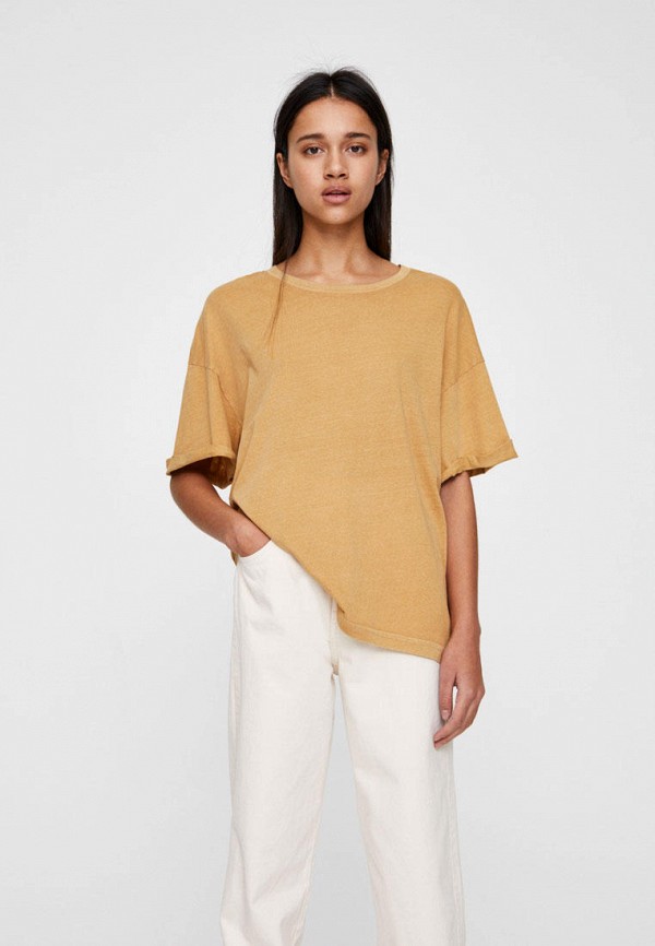 

Футболка Pull&Bear, Бежевый