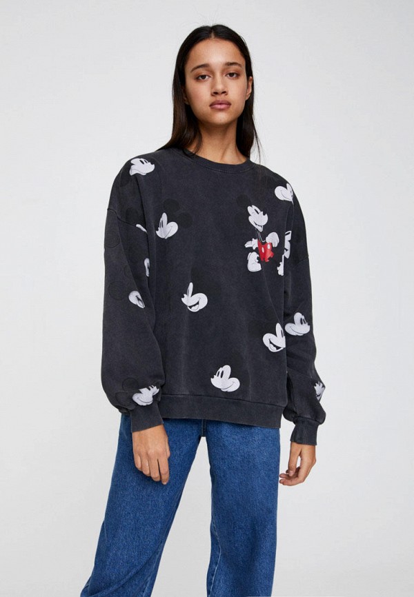 

Свитшот Pull&Bear, Черный, DISNEY