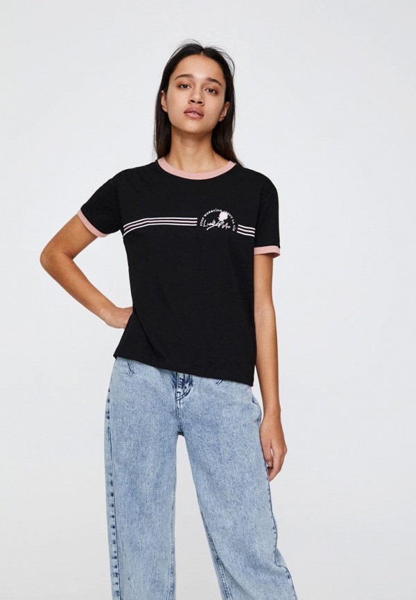 

Футболка Pull&Bear, Черный