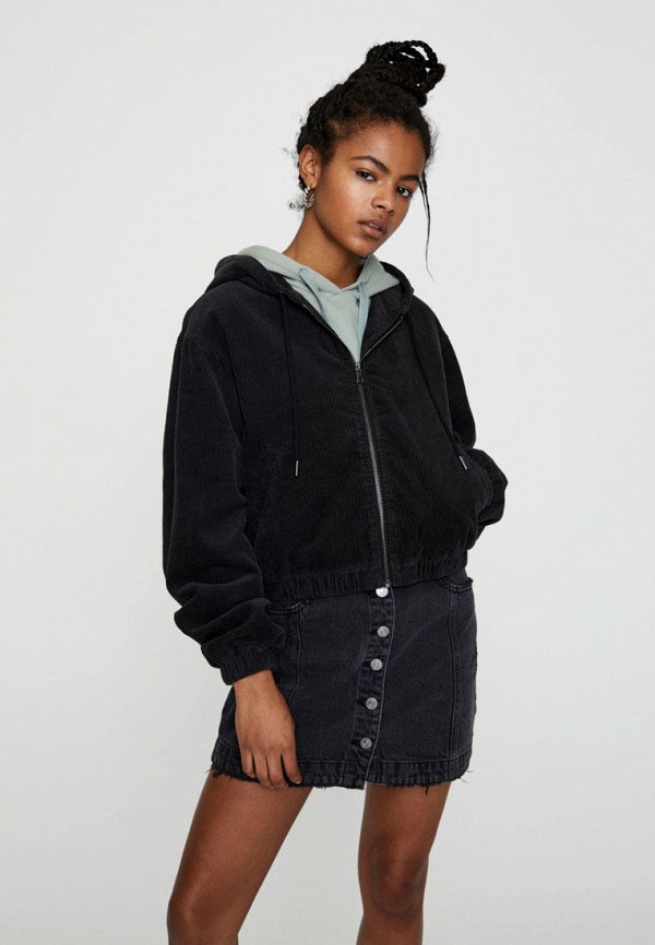 

Куртка Pull&Bear, Черный