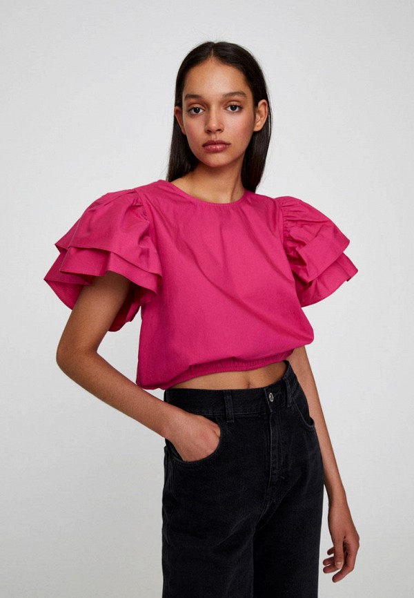

Блуза Pull&Bear, Розовый