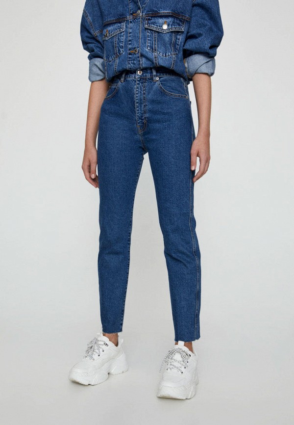 

Джинсы Pull&Bear, Синий, MOM Join life