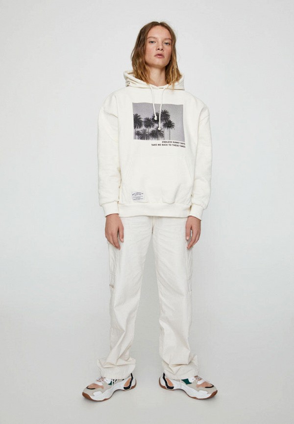 

Худи Pull&Bear, Белый