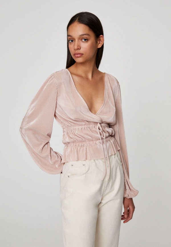 

Блуза Pull&Bear, Розовый