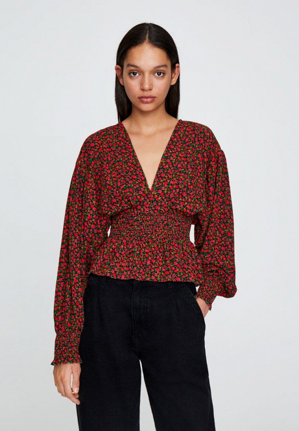 

Блуза Pull&Bear, Красный