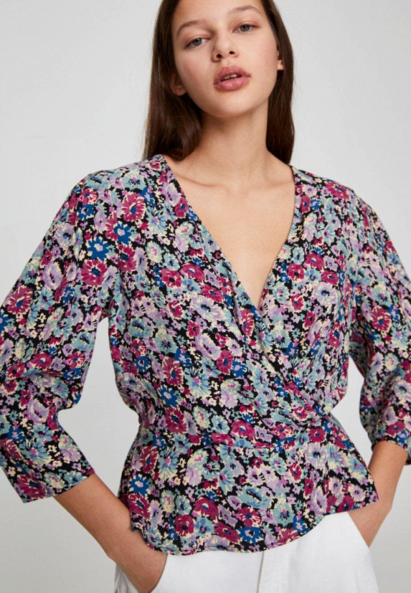

Блуза Pull&Bear, Фиолетовый