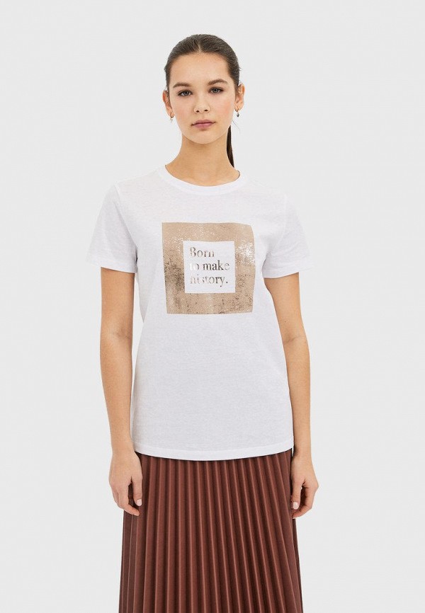 

Футболка Stradivarius, Белый