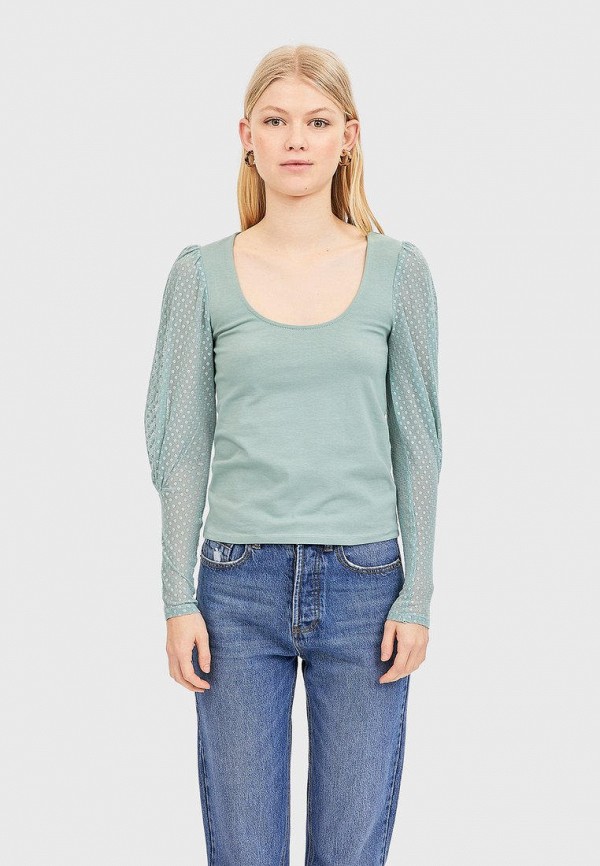 

Лонгслив Stradivarius, Бирюзовый